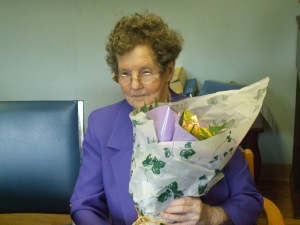 Ruth on her 79th Birthday